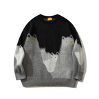 Cat Graphic Knitted Sweater