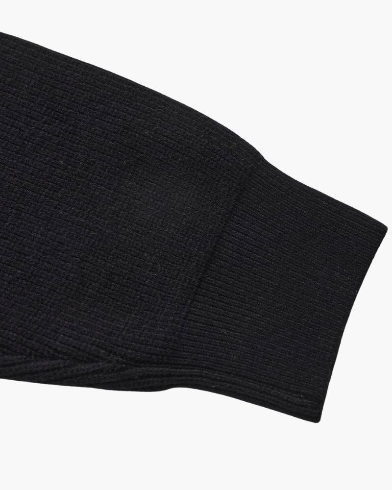 Elegant Half-Zip Knit Sweater