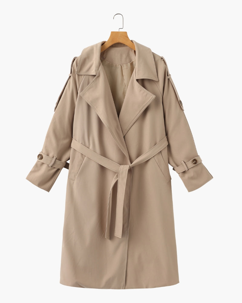 Classic Heritage-Inspired Trench Coat