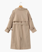 Classic Heritage-Inspired Trench Coat
