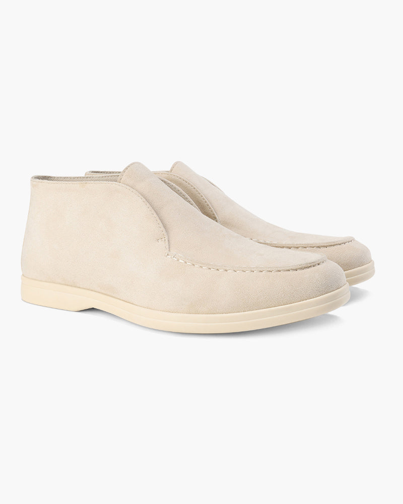 Premium Suede High Loafers