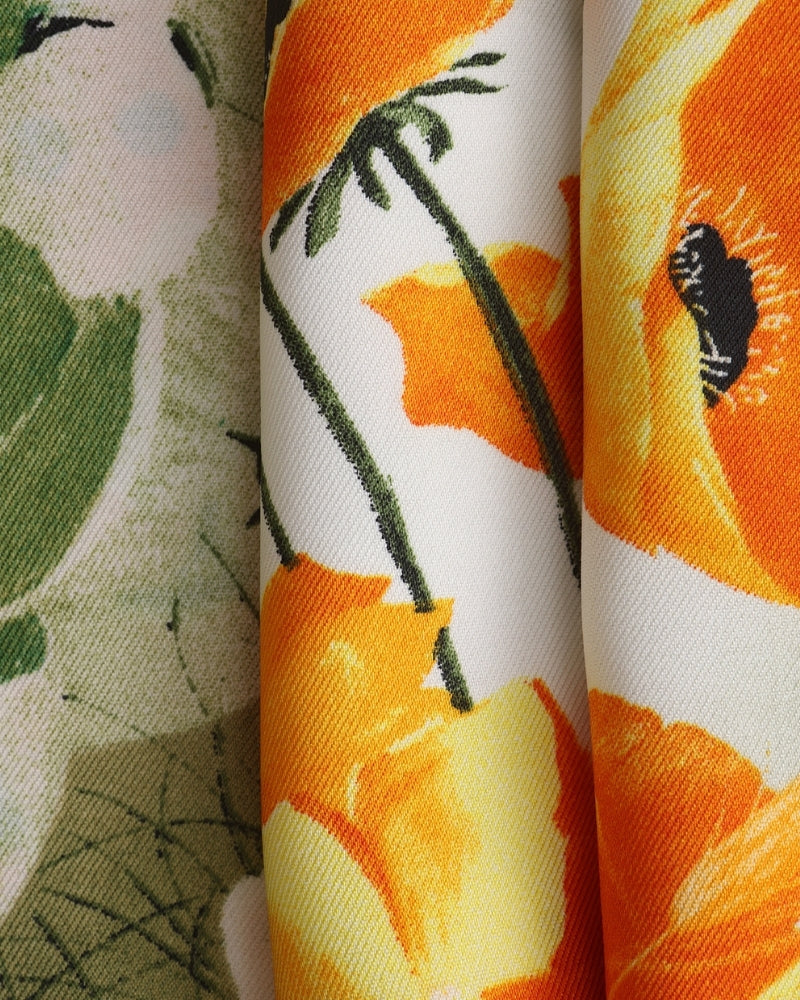 Impressionist Garden-Inspired Scarf