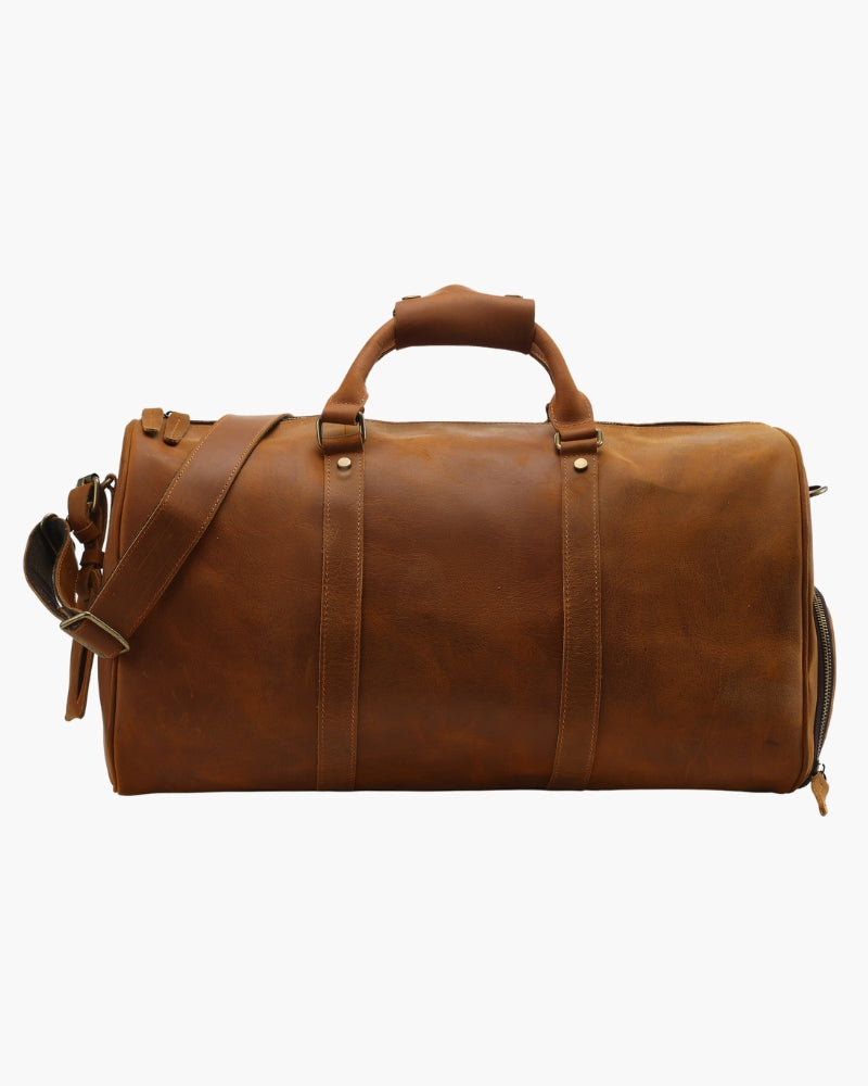 Montague Genuine Leather Travel Duffle