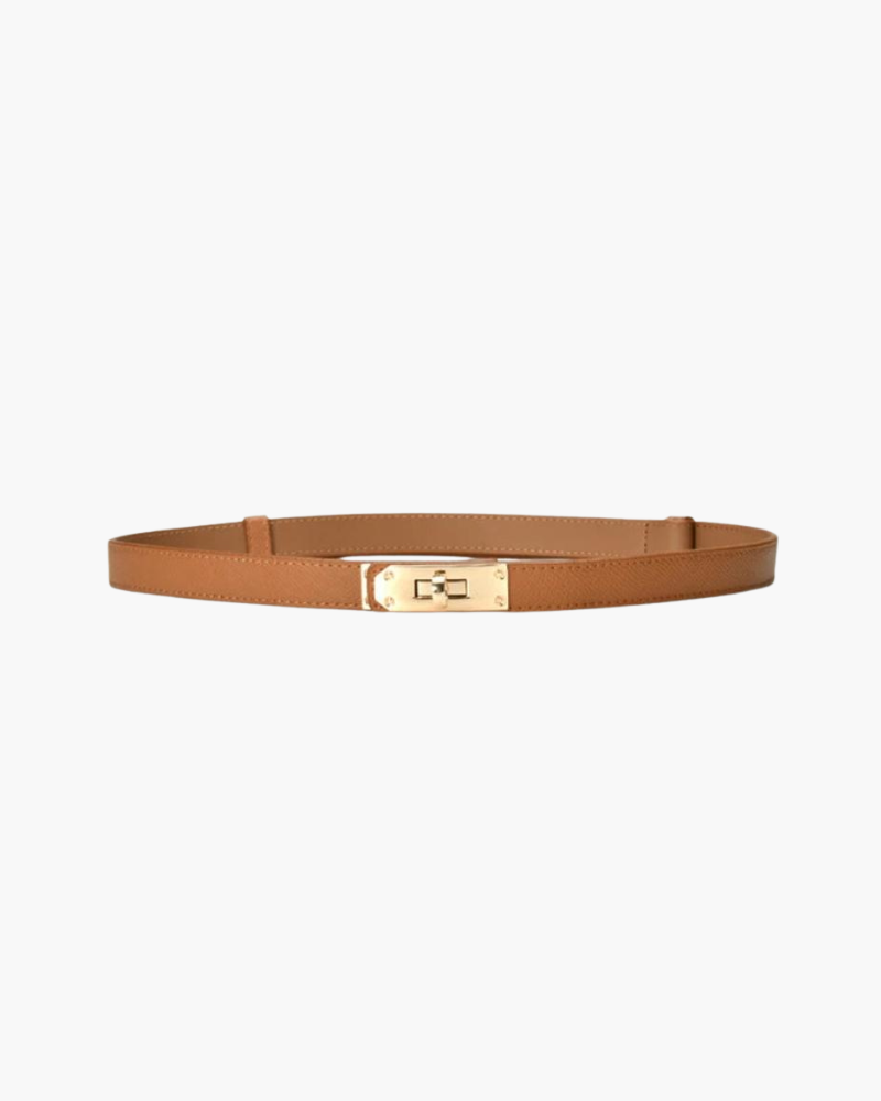 Classic Narrow Leather Belt