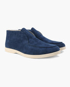 Premium Suede High Loafers