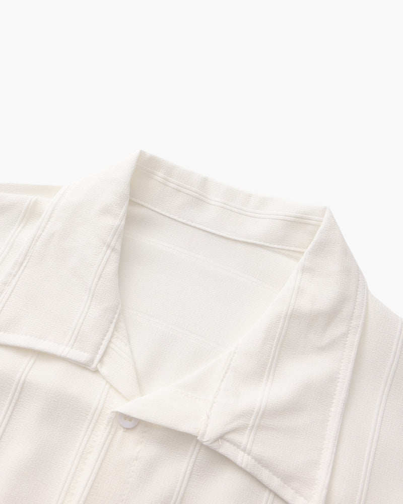 Ribbed Short-Sleeve Tee in St. Tropez Style