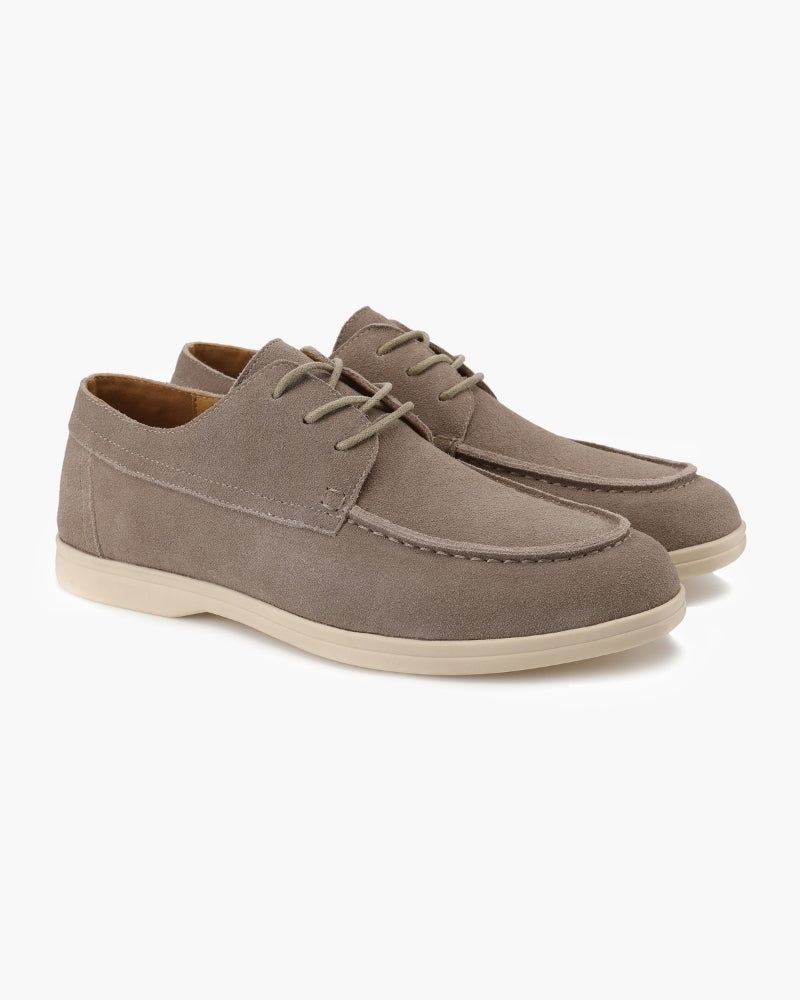 High-Quality Suede Lace-Up Footwear