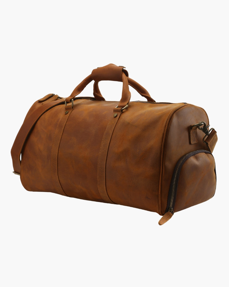 Montague Genuine Leather Travel Duffle