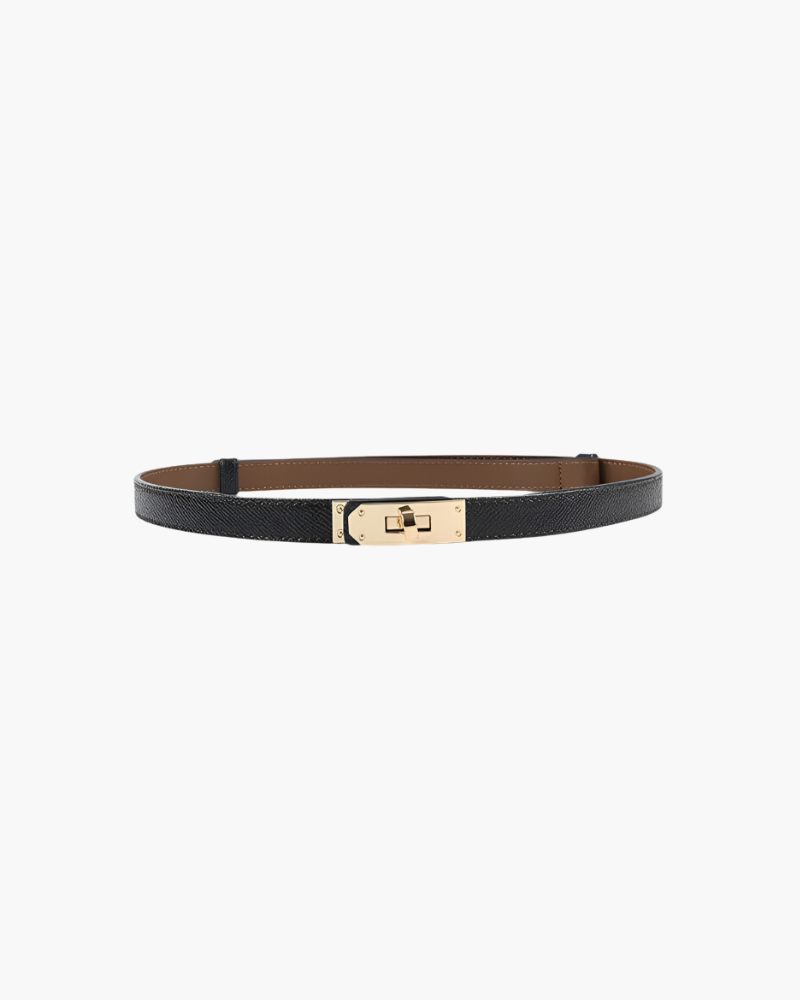 Classic Narrow Leather Belt