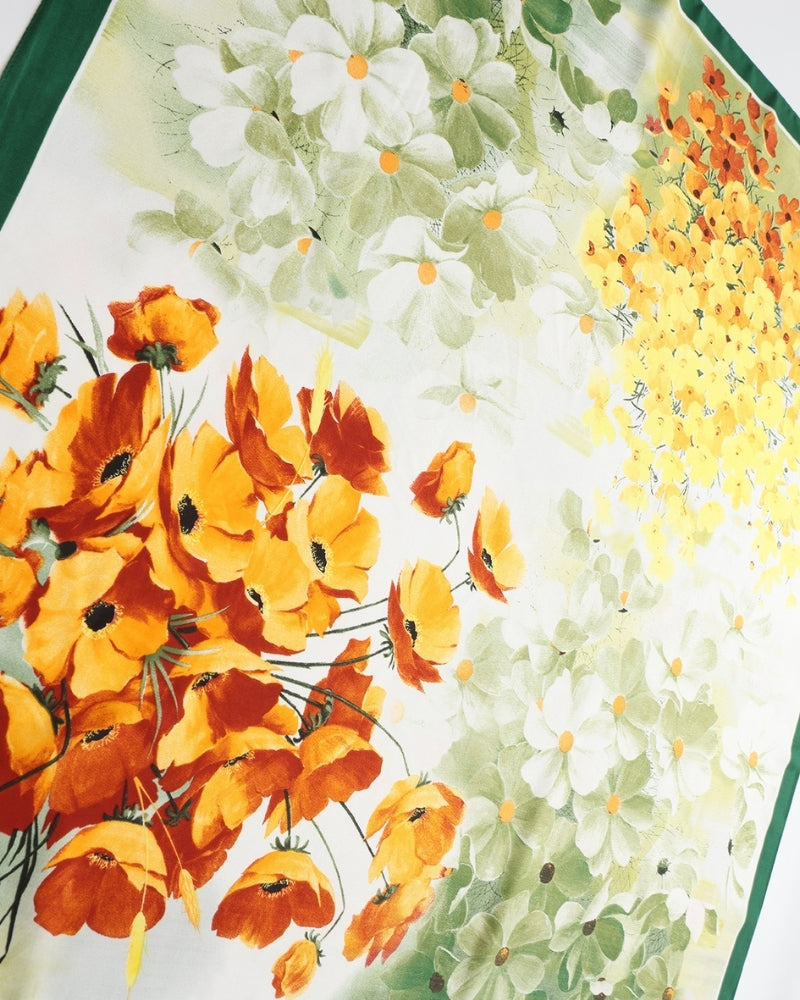 Impressionist Garden-Inspired Scarf