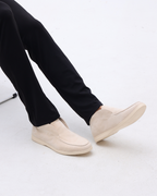 Premium Suede High Loafers