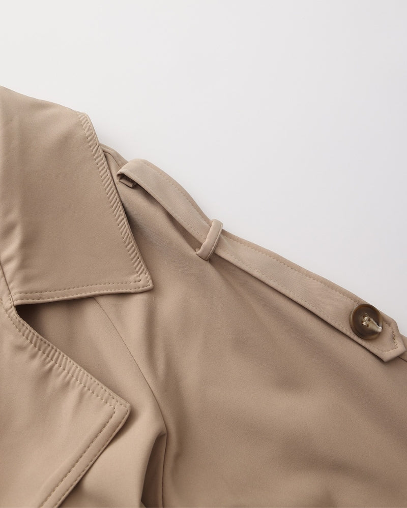 Classic Heritage-Inspired Trench Coat