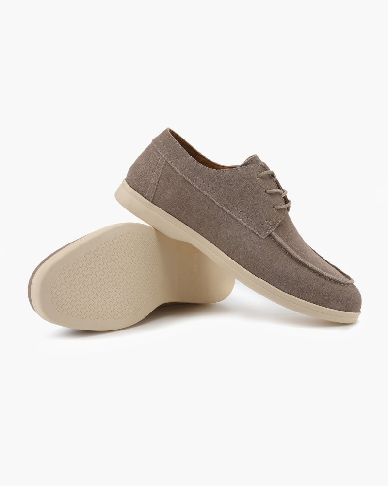 High-Quality Suede Lace-Up Footwear