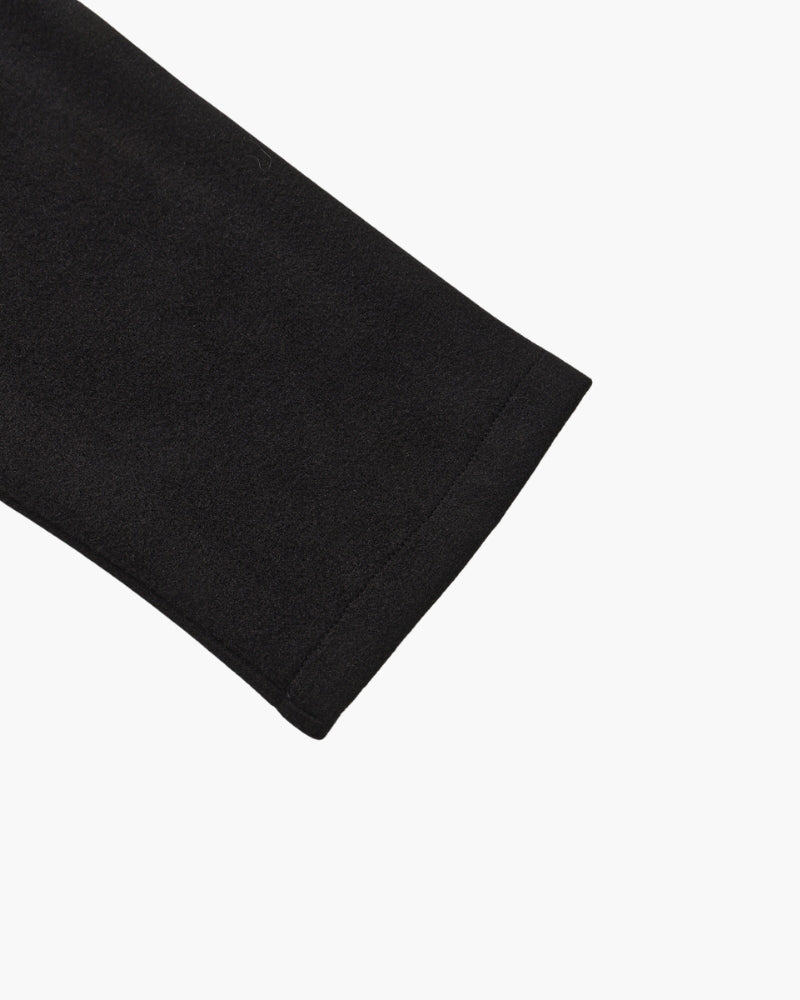 Wool Zip Coat in Marlow Style