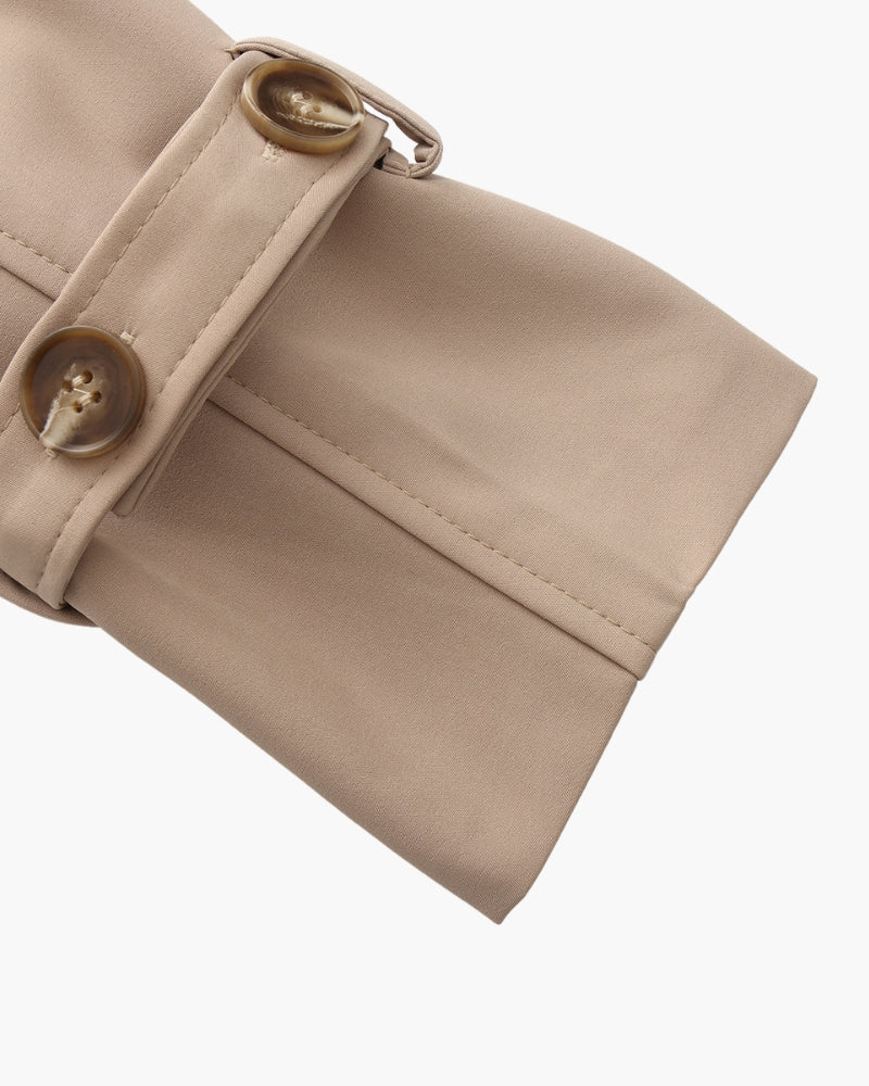 Classic Heritage-Inspired Trench Coat