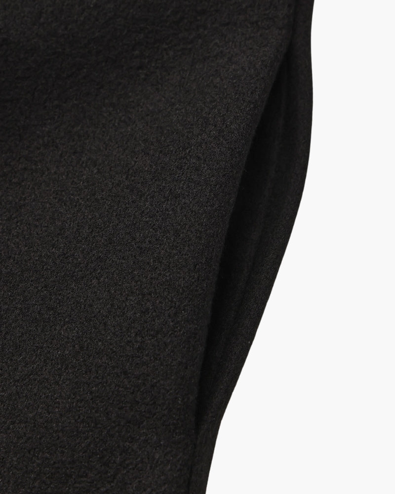 Wool Zip Coat in Marlow Style