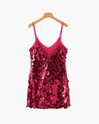 Sparkling Sequin Mini Dress for Celebrations