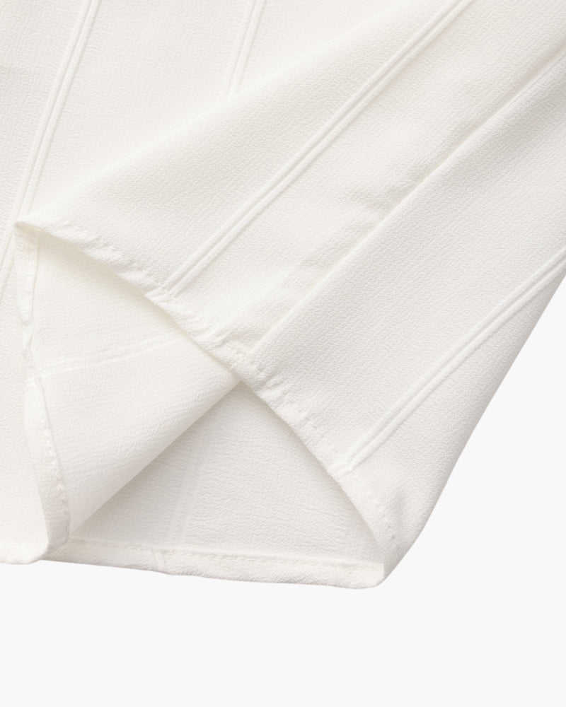 Ribbed Short-Sleeve Tee in St. Tropez Style