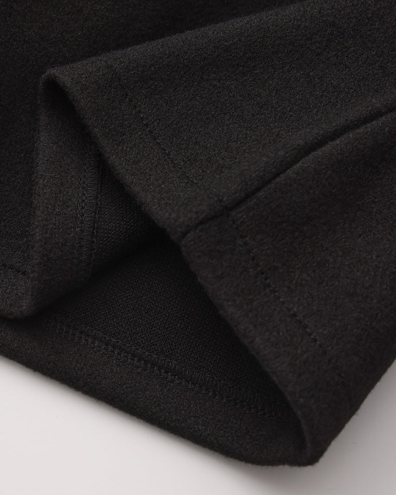 Wool Zip Coat in Marlow Style