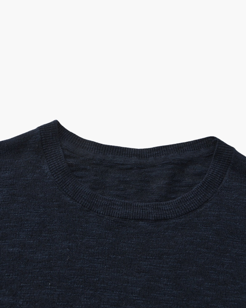 Essential Crewneck in Linen-Cotton Blend