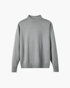 Luxurious 100% Pure Wool Turtleneck Sweater