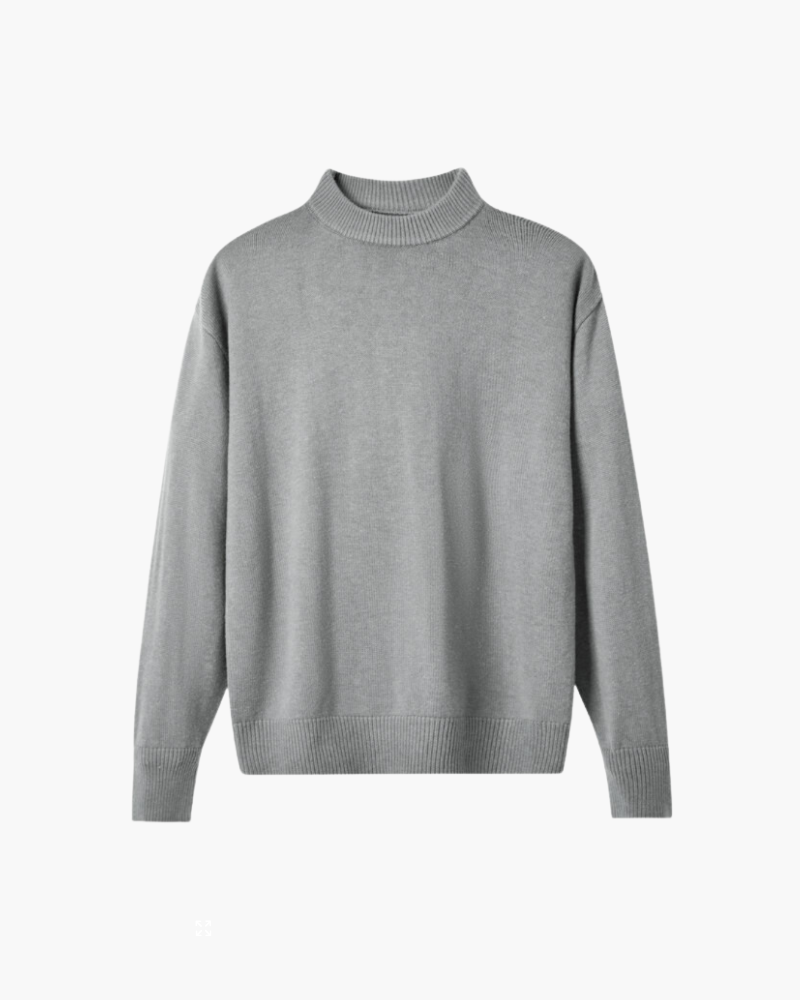 Luxurious 100% Pure Wool Turtleneck Sweater