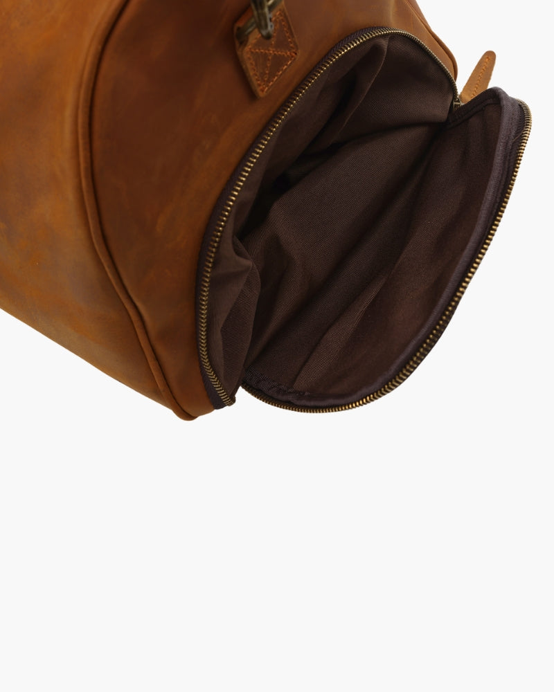 Montague Genuine Leather Travel Duffle