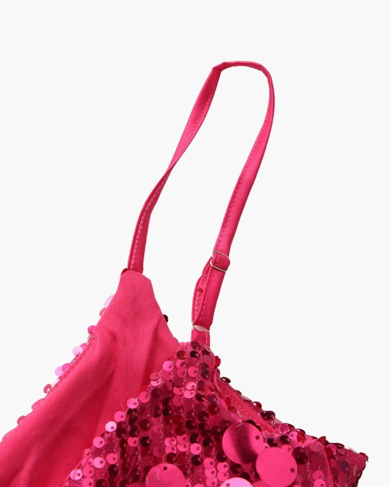 Sparkling Sequin Mini Dress for Celebrations