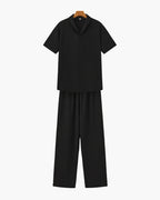 Classic Cotton Polo and Trouser Ensemble