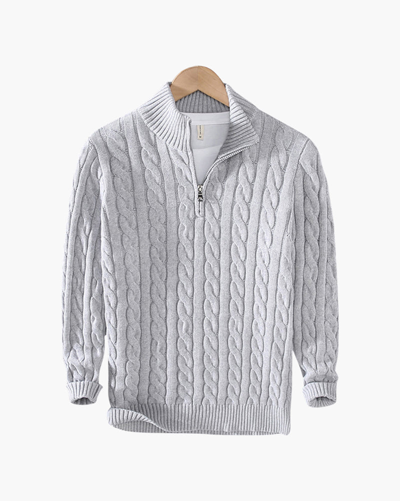 Half Zip Sweater in Verbier Style