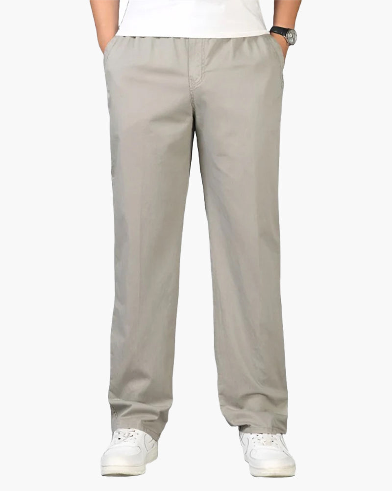 Classic Cotton Capri Trousers
