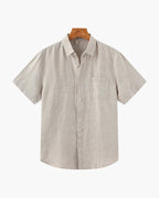 Short Sleeve Linen Shirt - Cape Town Style