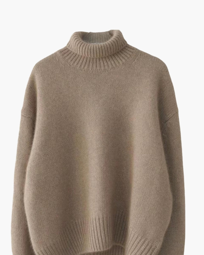 Classic Knit Turtleneck Sweater