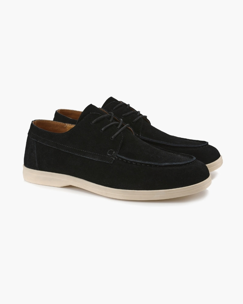 High-Quality Suede Lace-Up Footwear