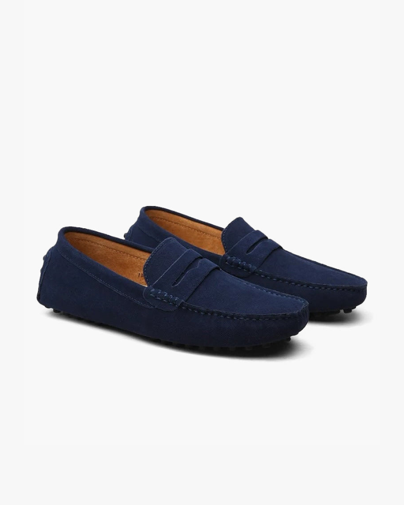 Soft Suede Driving Loafers