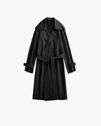 Timeless Double-Breasted Trench Overcoat