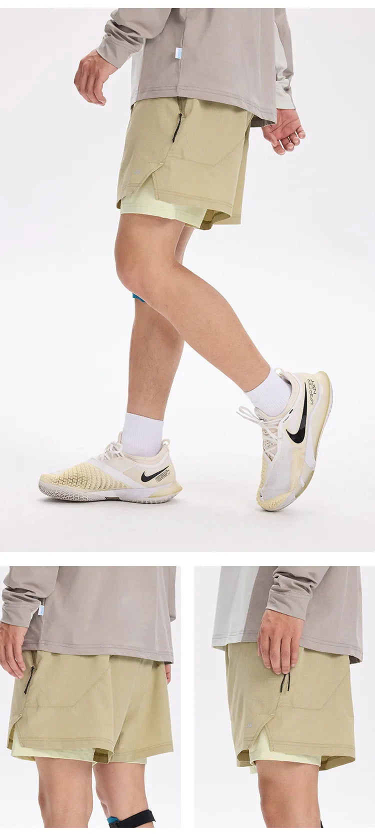 2 in 1 Airflow Run Shorts