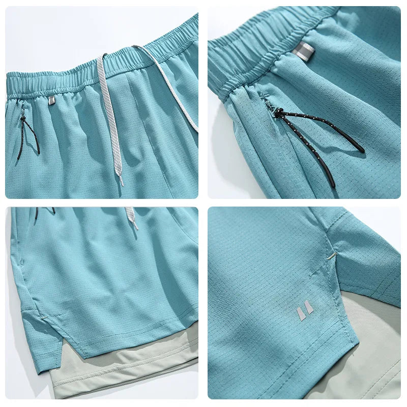 2 in 1 Airflow Run Shorts