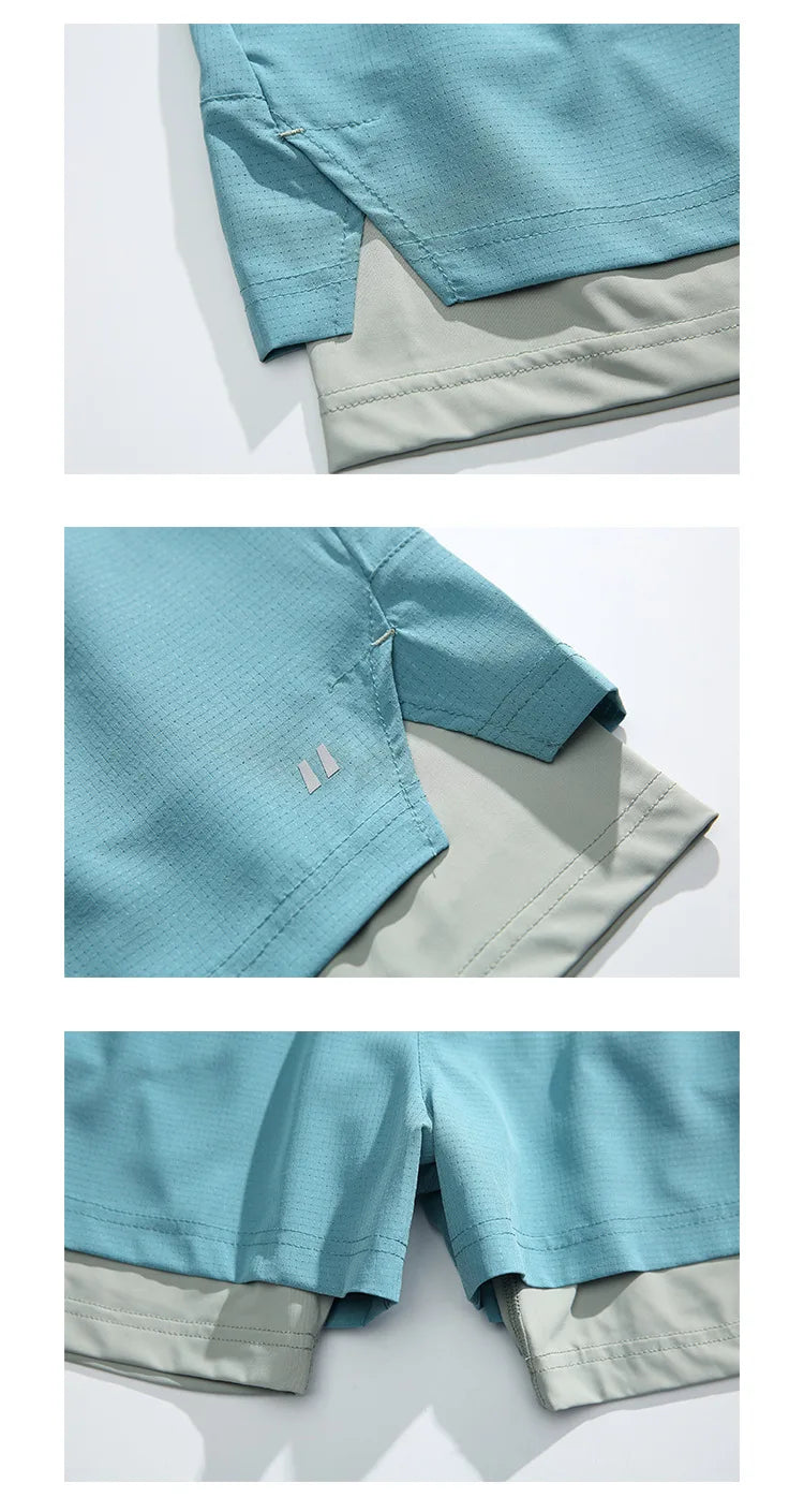 2 in 1 Airflow Run Shorts