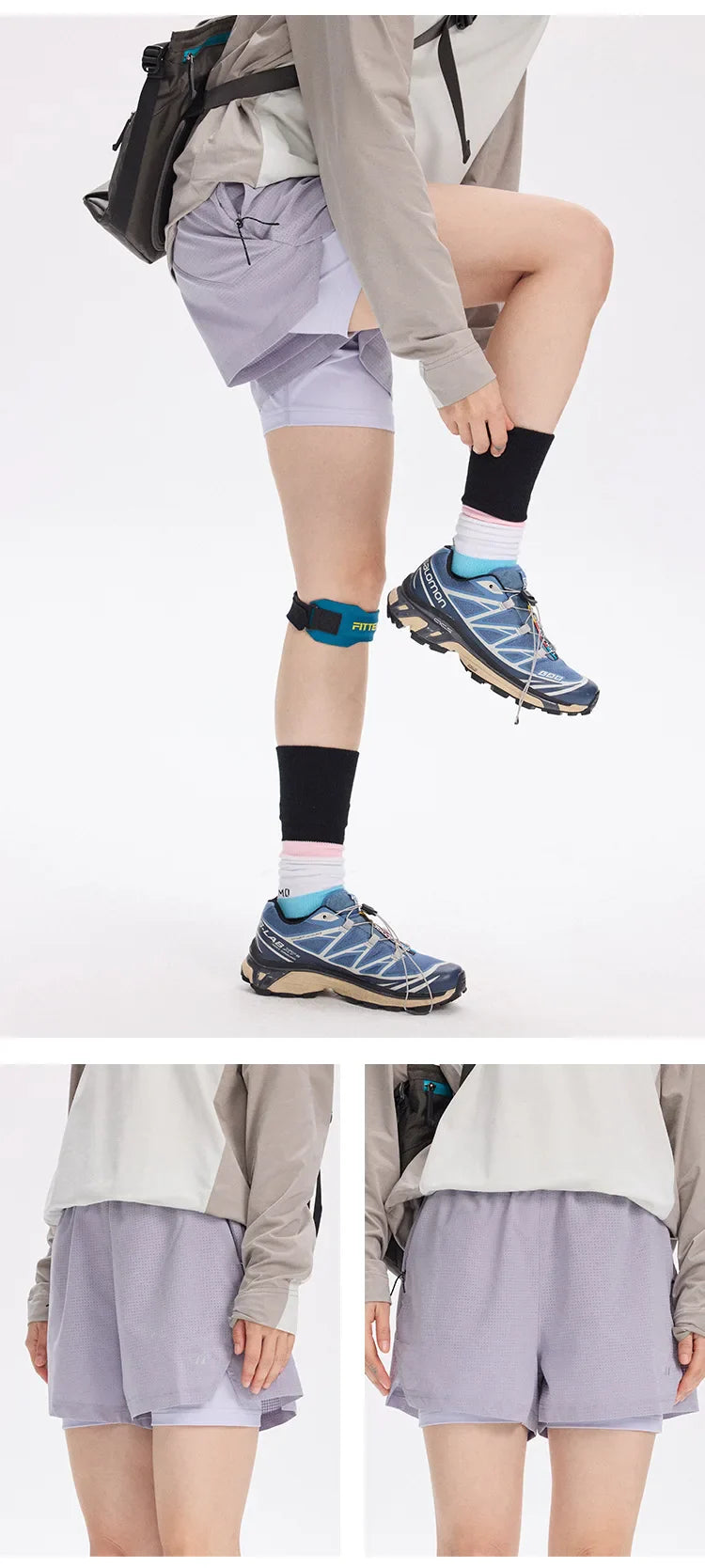 2 in 1 Airflow Run Shorts