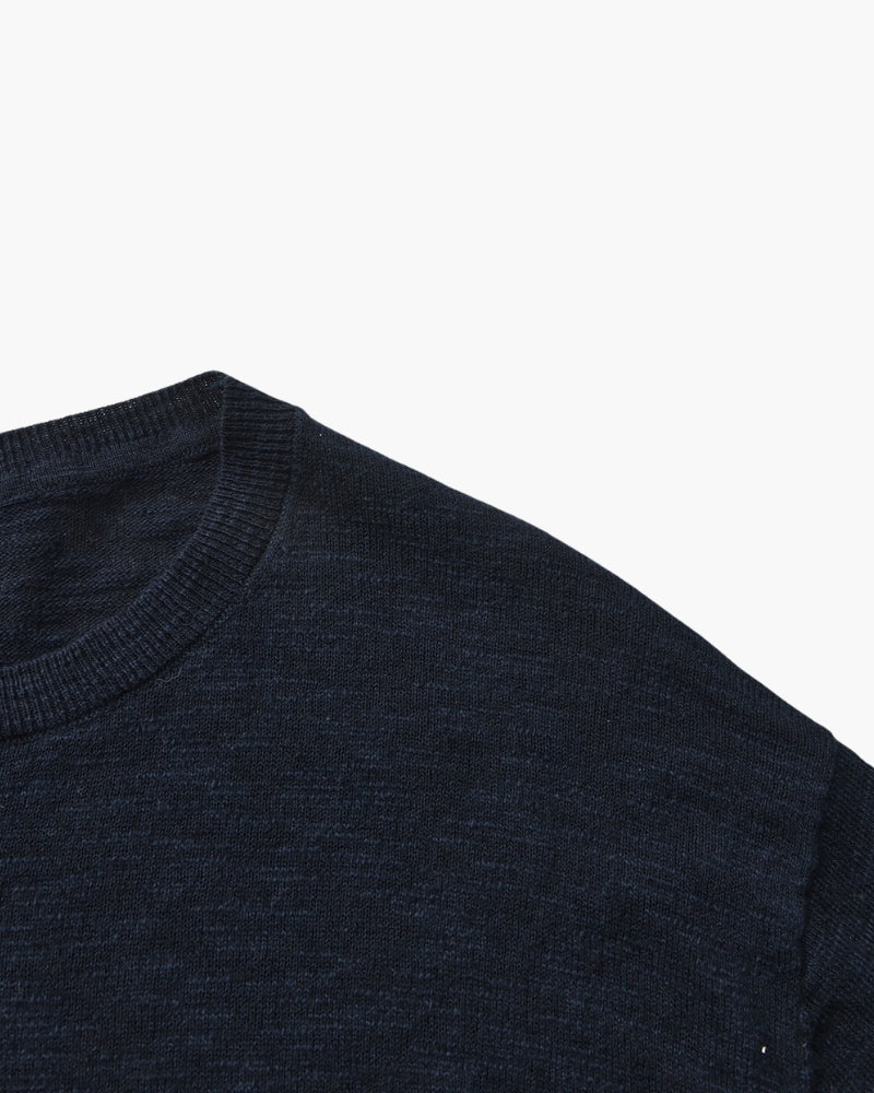 Essential Crewneck in Linen-Cotton Blend
