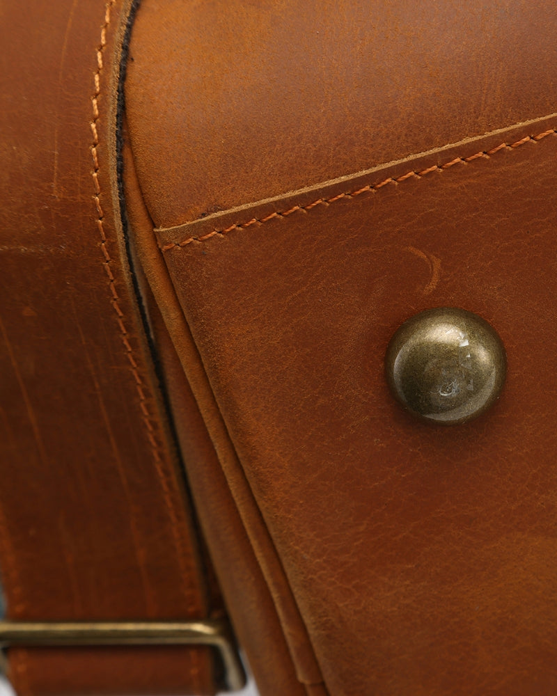 Montague Genuine Leather Travel Duffle