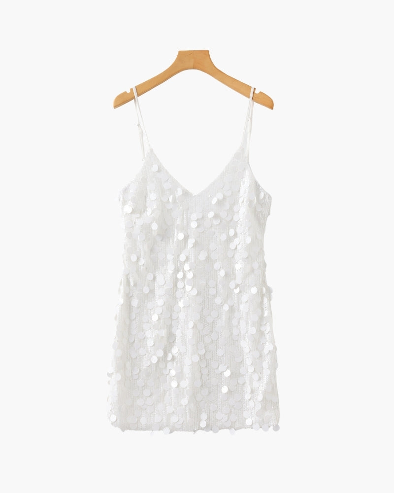 Sparkling Sequin Mini Dress for Celebrations