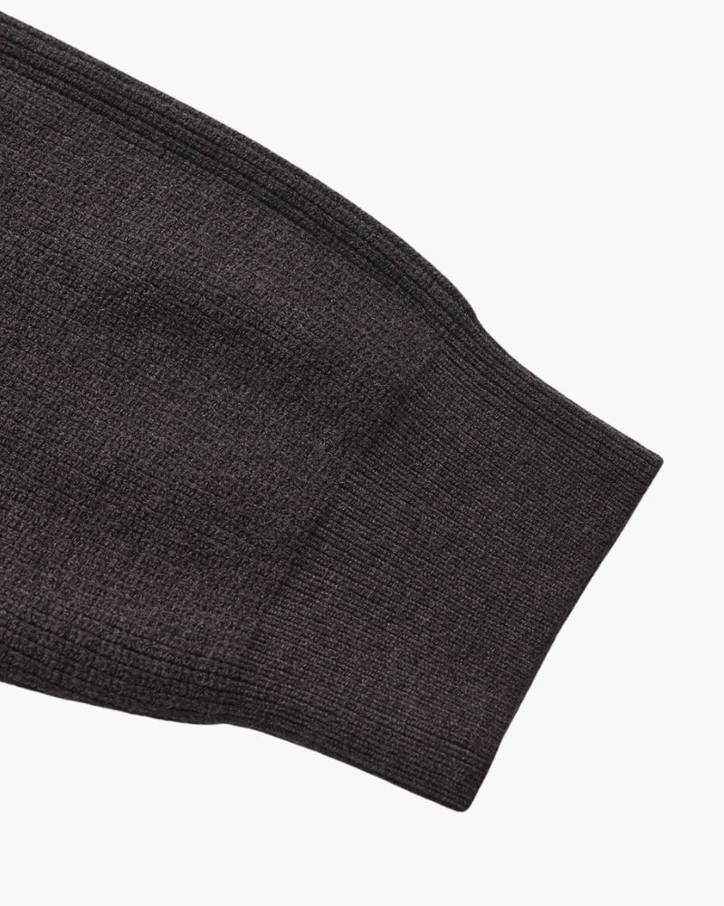 Elegant Half-Zip Knit Sweater