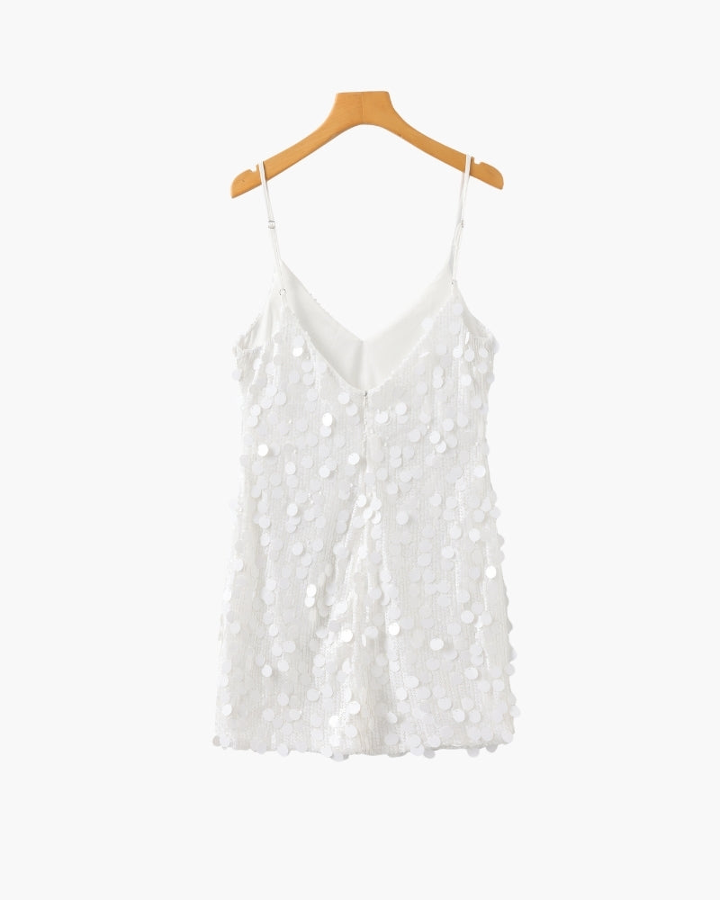 Sparkling Sequin Mini Dress for Celebrations