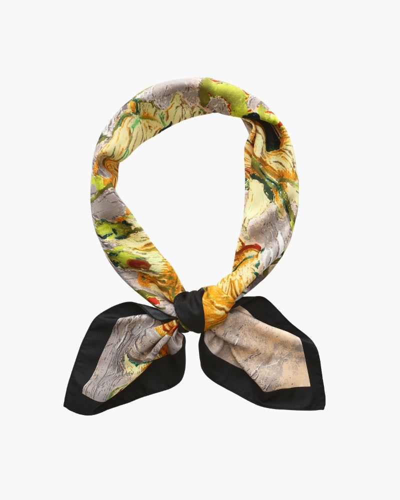 Impressionist Garden-Inspired Scarf