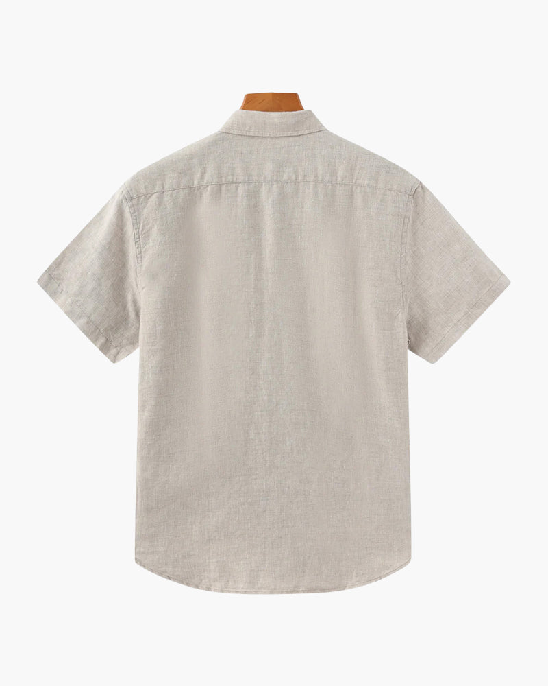 Short Sleeve Linen Shirt - Cape Town Style