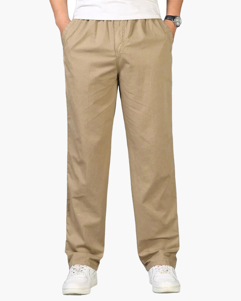 Classic Cotton Capri Trousers