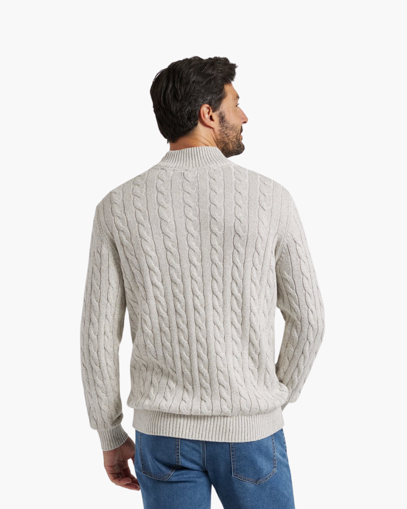 Half Zip Sweater in Verbier Style
