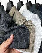 Luxury Silk Polo Shirt (Wrinkle-Resistant)